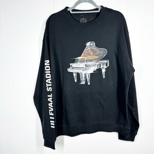 Kygo February 7, 2022 Ullevål Stadium Norwegian Tour Black Sweatshirt XL
